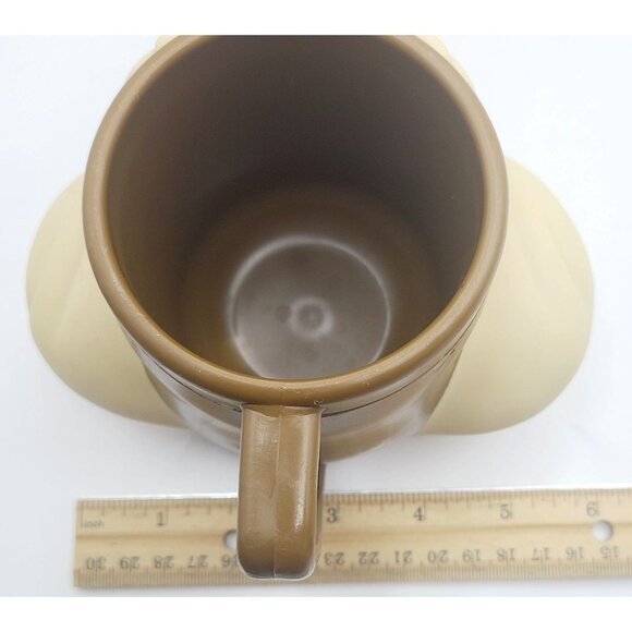 Vintage Warner Bros Wile E. Coyote 3D Plastic Coffee Mug 1992 - Picture 11 of 12